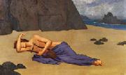 Alexandre Seon Orpheus' Lamentation oil painting artist